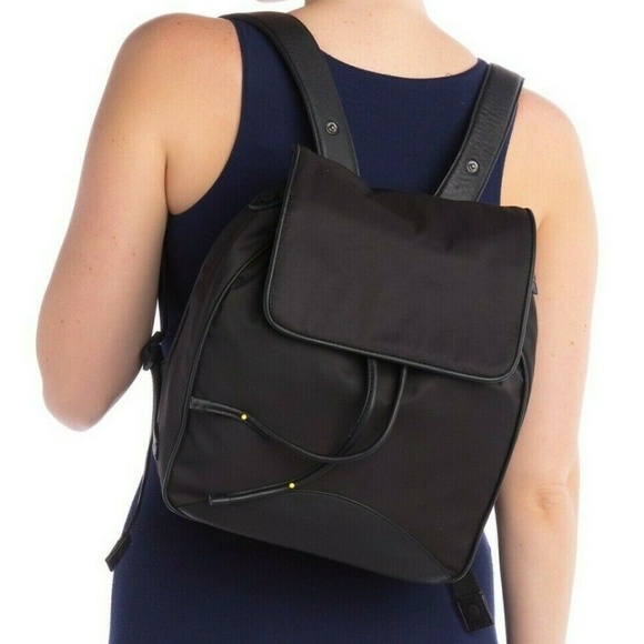 Cole Haan Bags Cole Haan Zerogrand Nylon Leathertrimmed Backpack